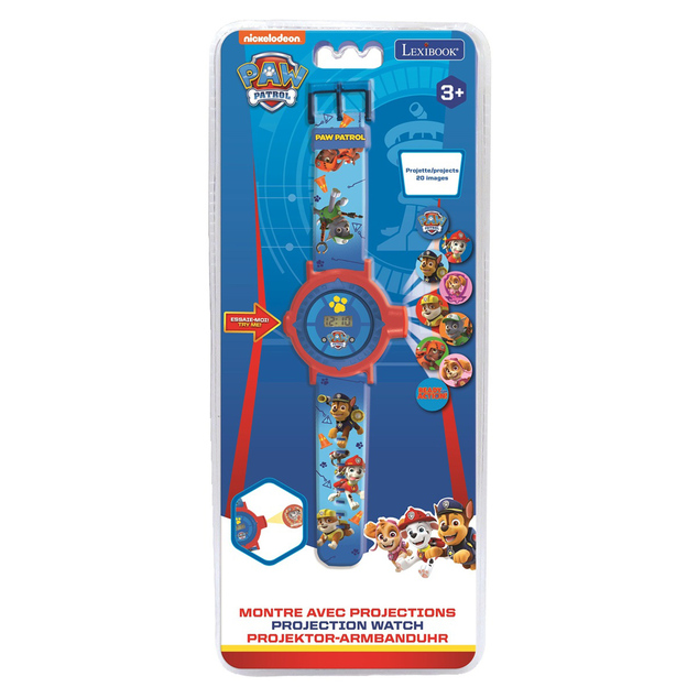 Lexibook Digitálne projekčné hodinky Paw Patrol