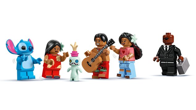 LEGO® Disney 43268 Lilo a Stitch a domček na pláži