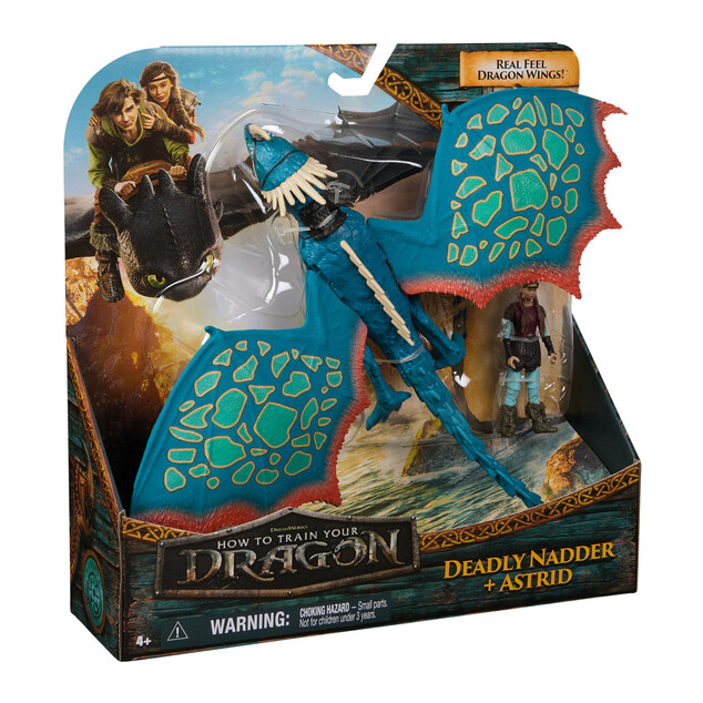 Spin Master Drachenzähmen leicht gemacht Drache und Wikinger Nader Todesbringer und Astrid