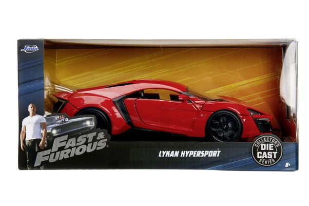 Jada Rýchlo a zbesilo auto Lykan Hyperspot 1:24
