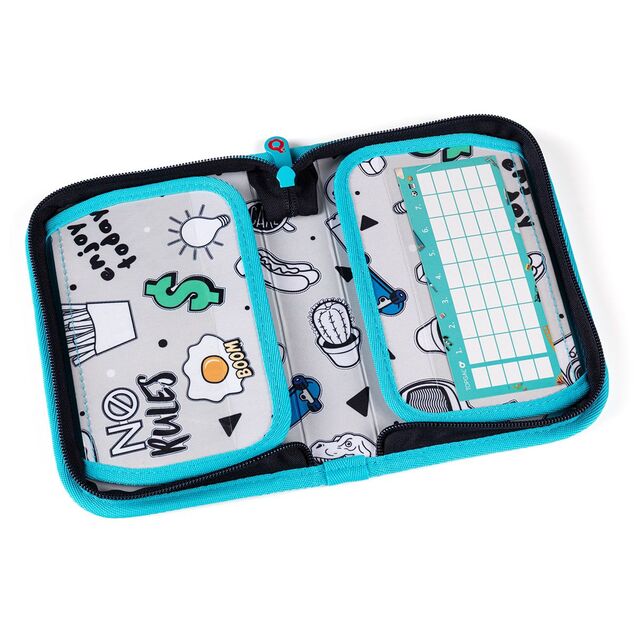 Astuccio scolastico a doppio scomparto Topgal PENN 25075