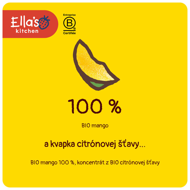 Ella's Kitchen BIO Mangová desiata (70 g)