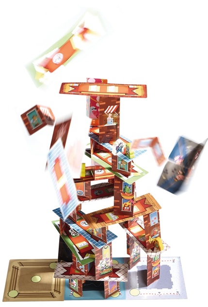 Haba Spoločenská hra pre deti Rhino Hero Super Battle 5+