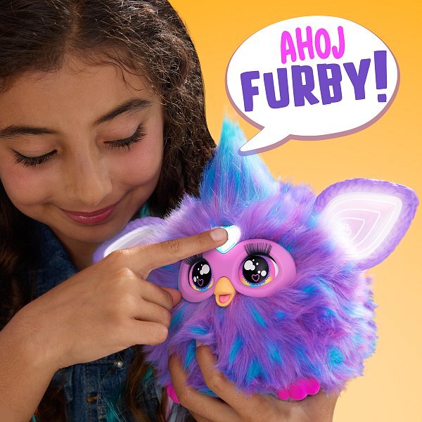Furby fialový CZ verzia