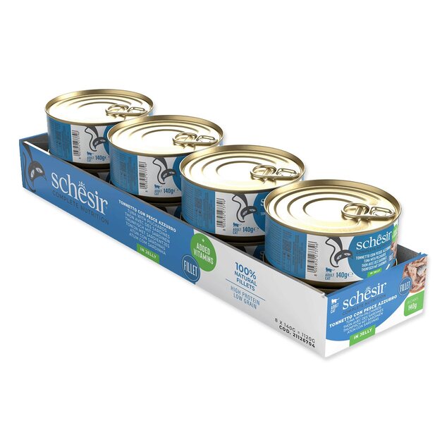 Konzerva SCHESIR tuniak a sardinky v želé 140g