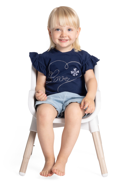 Chicco Stolička jedálenská Zest Plus - Wooden Grey