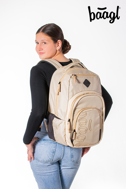 BAAGL Rucksack Coolmate Beige