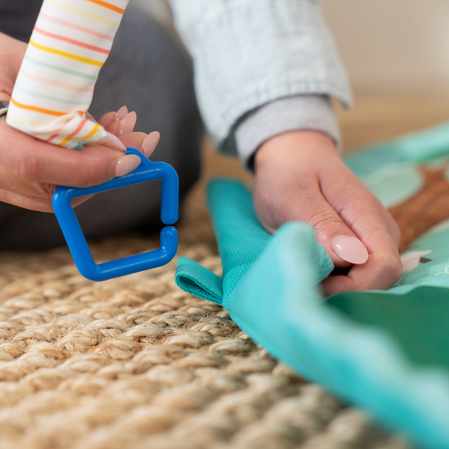 BABY EINSTEIN Tapis de jeu Happy Harvest™ Touch &amp; Feel, 0m