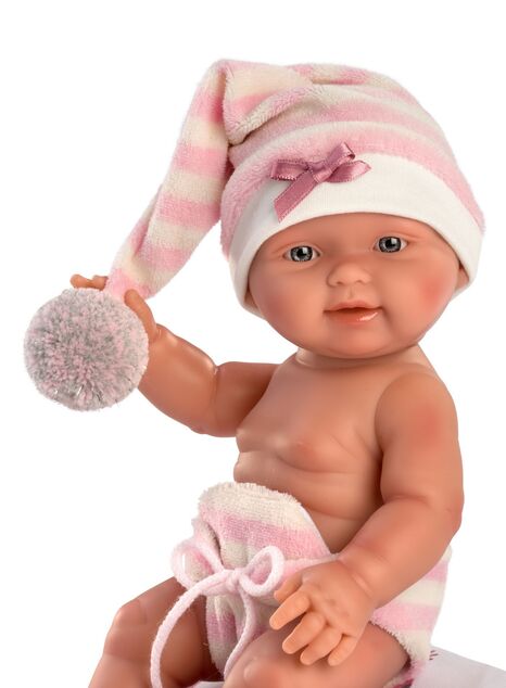 Llorens M26-314 oblečok pre bábiku bábätko NEW BORN veľkosti 26 cm s doplnkami