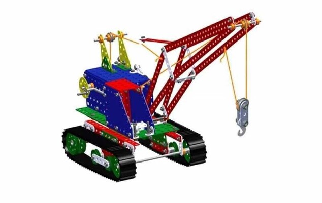 Merkur 5 kit de construcción, 768 piezas, 80 modelos