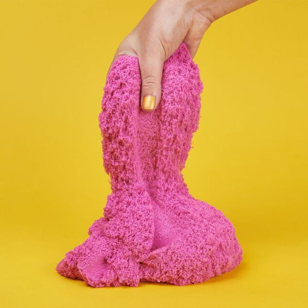 Kinetic Sand balenie trblietavého ružového piesku 0,9 kg