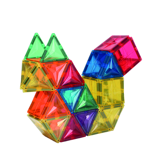 Cleverclixx Magnetická stavebnice Original Pack Intense – 60 ks