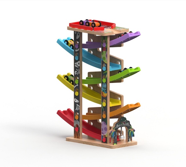 2Kids Toys Pista mare de curse cu 6 rampe