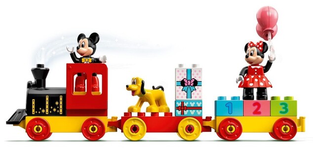 LEGO® DUPLO® - Disney 10941 Narodeninový vláčik Mickeyho a Minnie