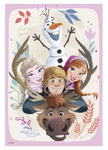 Puzzle Frozen: Anna a Elsa 2x77 dielikov
