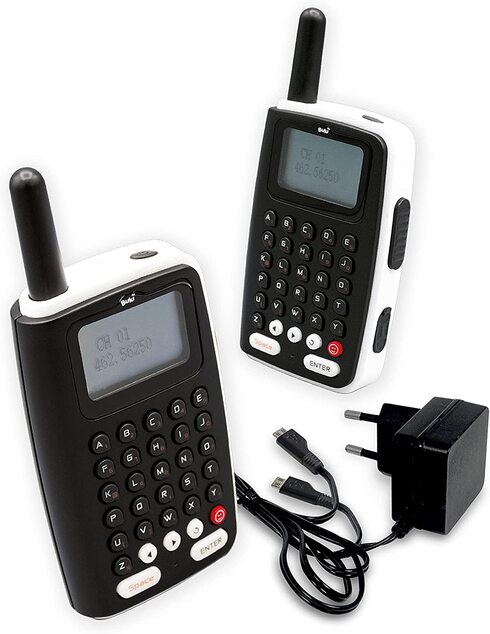 Vysielačky Walkie Talkie + posielanie správ (TW04)