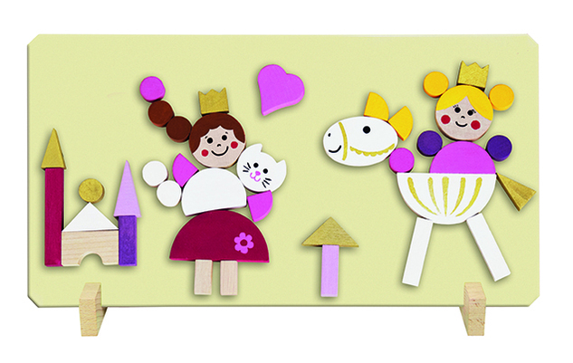 Magnetpuzzle Prinzessin