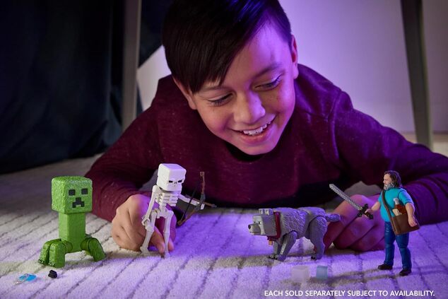 Mattel Minecraft JFR44 Filmfigur Creeper
