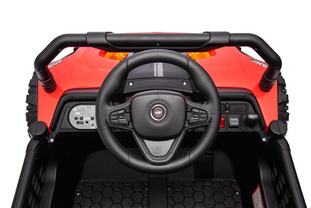 Elektrické autíčko UTV Small 12V, červené, Pohon zadných kolies, 12V batéria