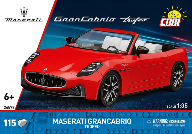 Cobi Maserati GranCabrio Trofeo, 1:35, 97 pzs