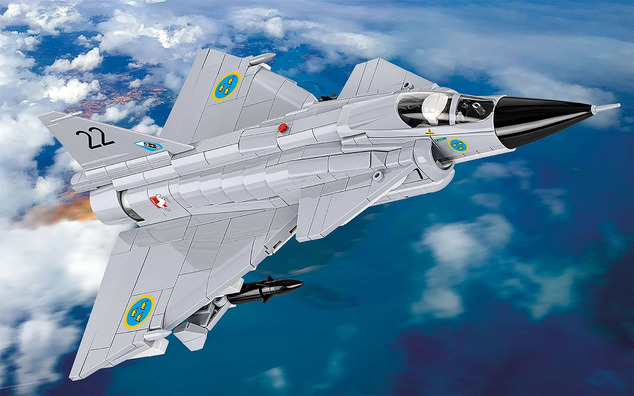 Cobi 5915 Armed Forces SAAB AJ37 VIGGEN, 1:48, 881 k