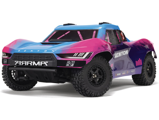 Arrma Senton 223S BLX 4WD 1:10 RTR DSC modrá