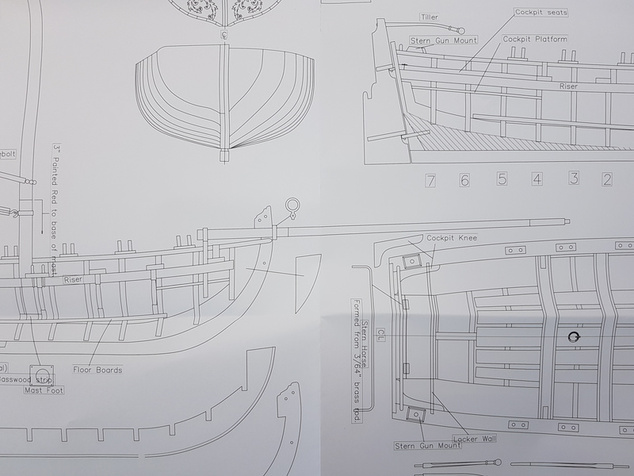 Model Shipways Armed Longboat 1:24 kit