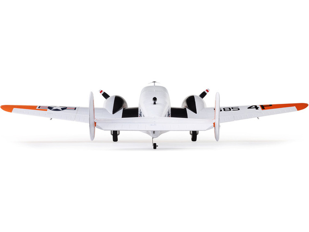 E-flite Beechcraft D18/RC-45J 1.5m BNF Basic AS3X+ SAFE Select