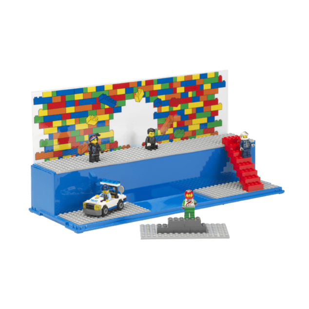LEGO® ICONIC Spiel- und Sammelbox – blau
