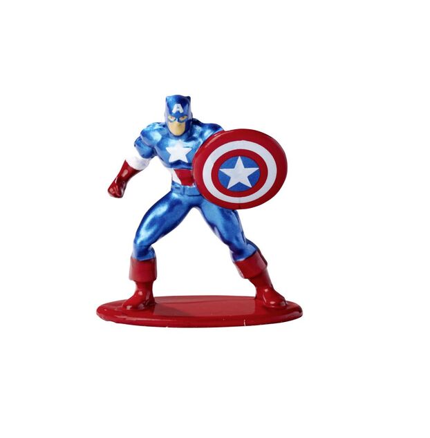 Jada Marvel Avengers Metall-Sammelfiguren Nanofiguren 1,65" - 6 Stk.