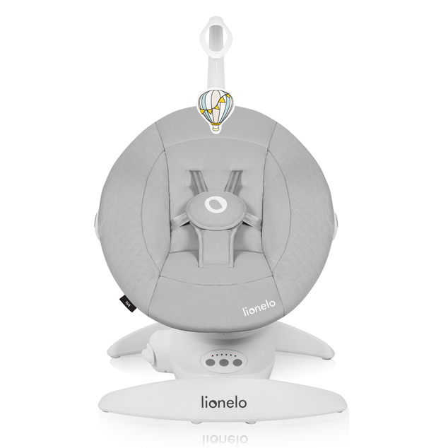 LIONELO Hamaca para bebés Iris Grey Concrete, 0m+