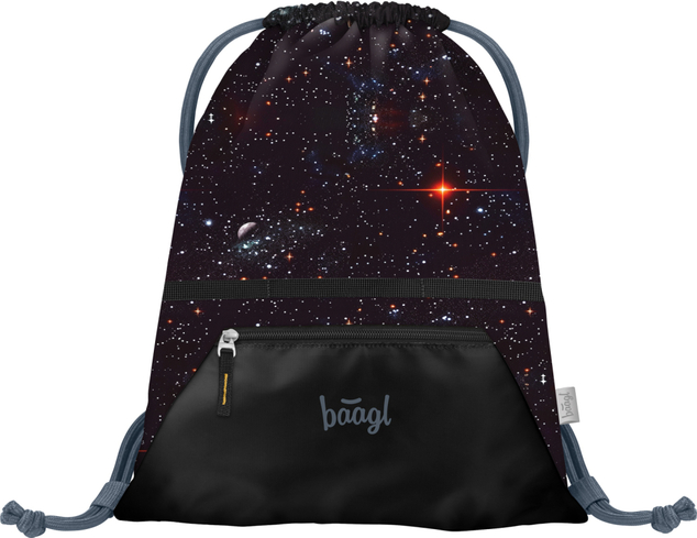 BAAGL SADA 3 Zippy Plus Pixel Space: aktovka, peračník, vrecko