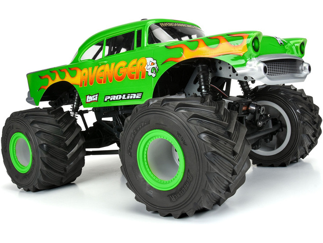 Pro-Line karoséria 1:8 Chevy Bel Air 1957 "Avenger Edition" číra: Losi LMT