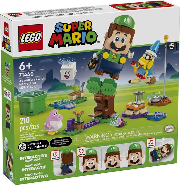 LEGO® Super Mario 71440 Kalandok az interaktív LEGO® Luigi™-val
