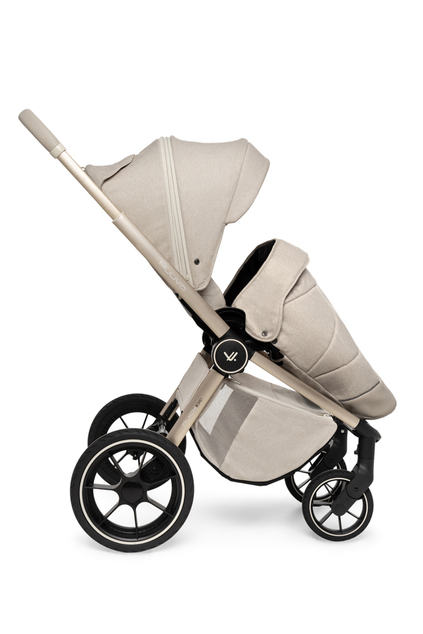 MUUVO Kombi-Kinderwagen Quick Boho Beige Set 2-in-1