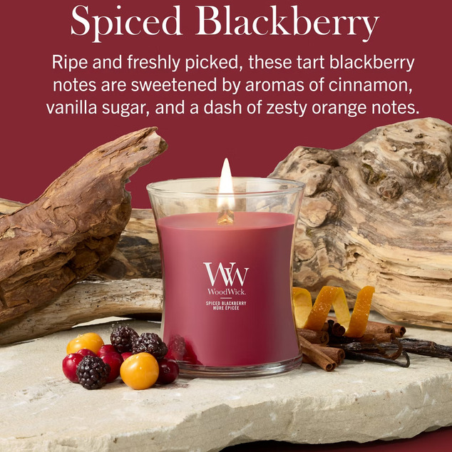 WW Kerze Mittel Spiced Blackberry