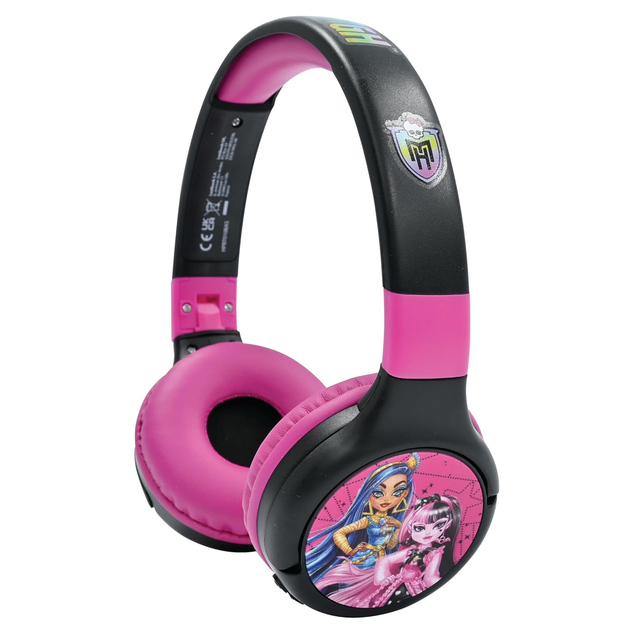 Lexibook Skladacie bezdrôtové slúchadlá Monster High