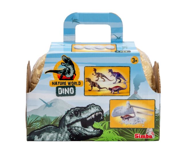 Súprava na vykopanie dinosaura vajca 4 ks