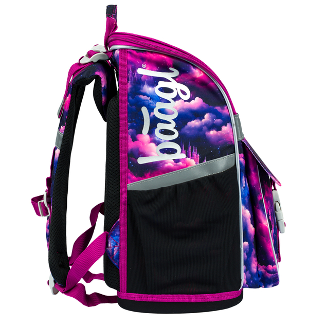 BAAGL 5 SET Zippy Regatul Unicornului: ghiozdan, penar, geantă, plăci, cutie