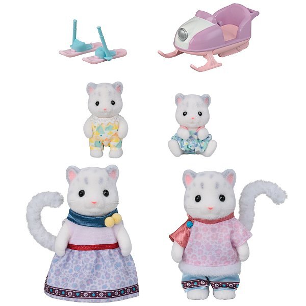 Sylvanian Families Famiglia di leopardi delle nevi