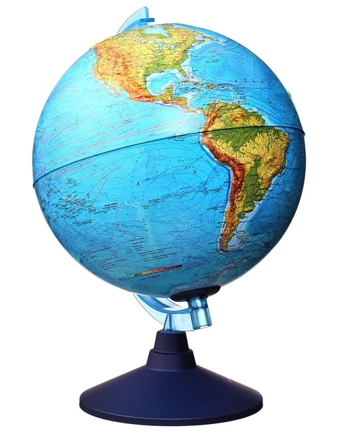 Alaysky's 32 cm RELIEF Physical Globe EN