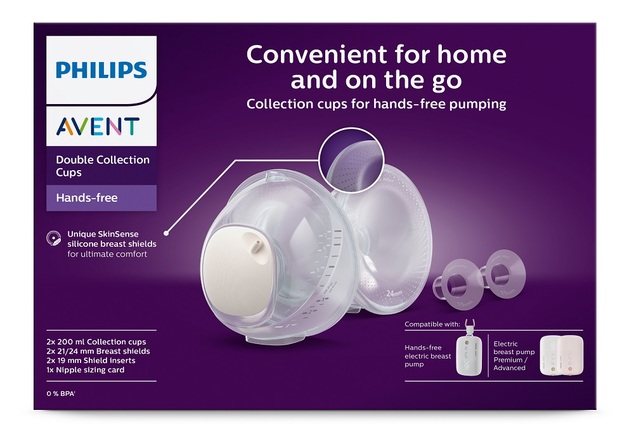Philips Avent Hands-Free nádoby zberné