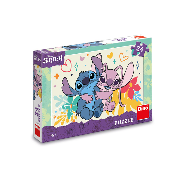 Puzzle Stitch a Angel 24 dielikov