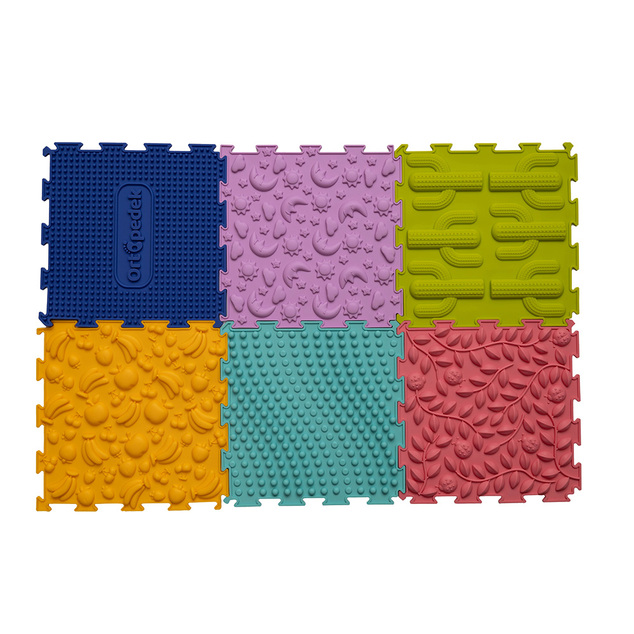 Ortopedek - tapis sensoriels 6 pcs