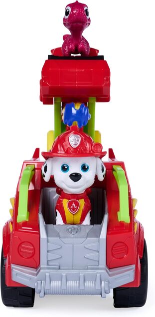 Spin Master Paw Patrol Dino veicolo d'azione Marshall