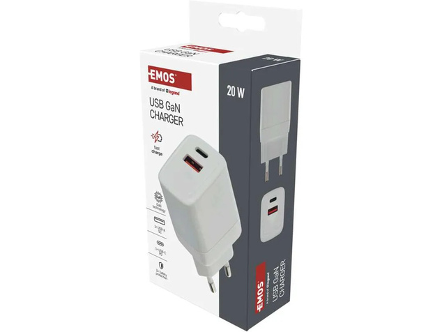 Sieťový USB adaptér (zdroj) GaN PD 20W