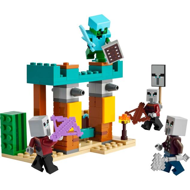 LEGO® Minecraft® 21267 Hinterhalt des Plünderers