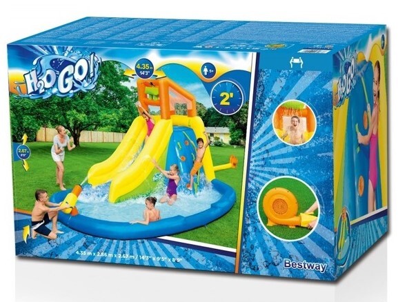 Mega vodný park Bestway 53345 Mount Splashmore 4.35m x 2.86m x 2.67m