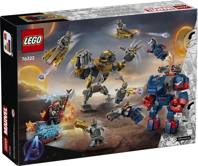 LEGO® Marvel 76322 Avengers: Endgame Thor vs. Chitauri