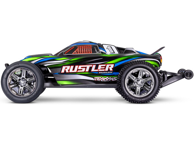 Traxxas Rustler 1:10 BL-2s RTR oranžový